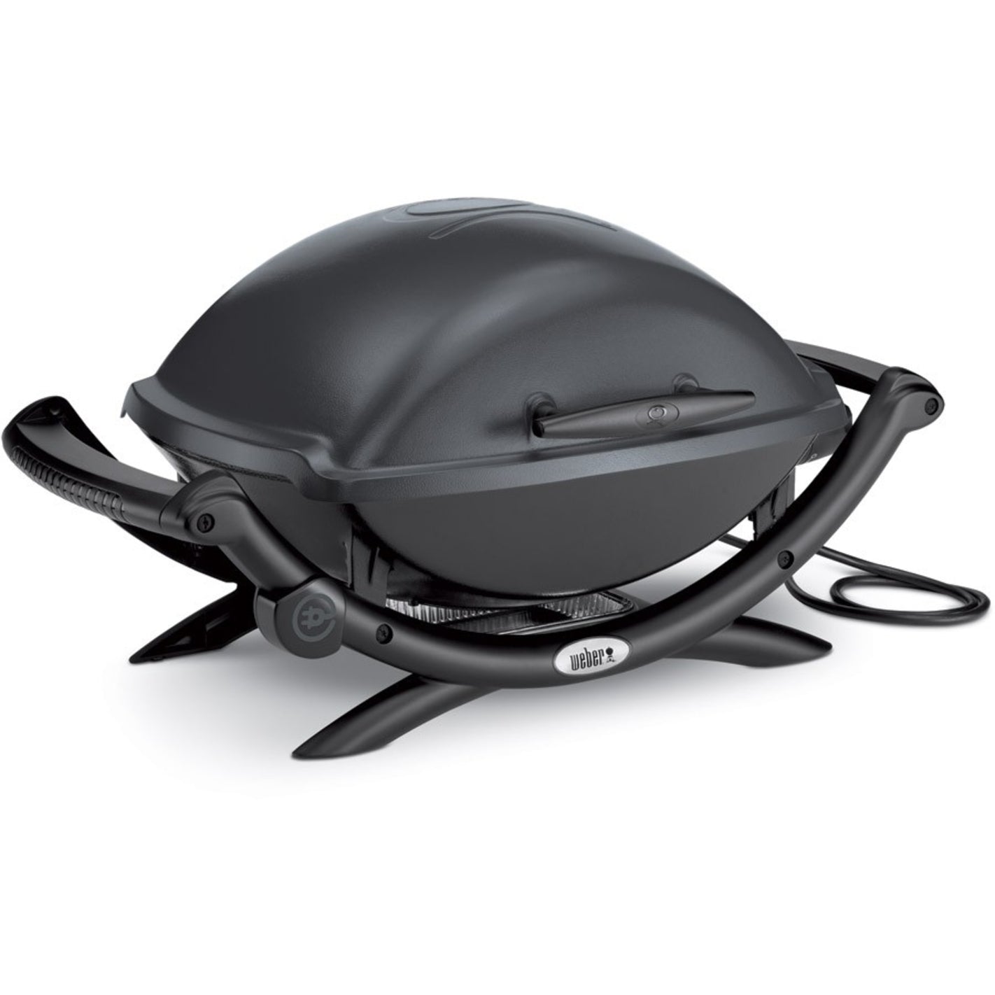 Weber Q 2400 – Barbecue Électrique Compact avec Grilles en Fonte pour Balcon ou Terrasse